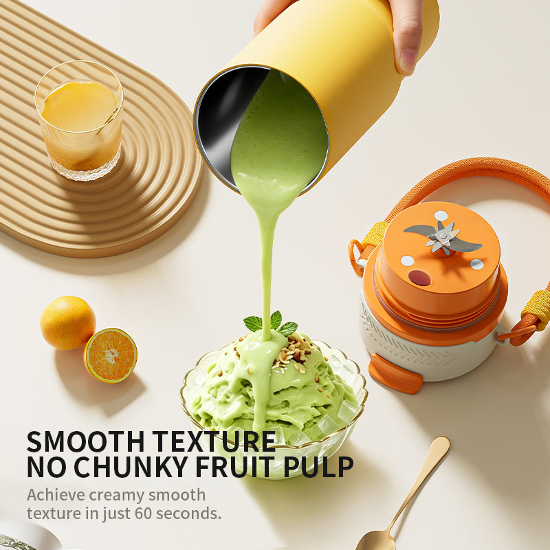 Portable Stainless Steel Smoothie Blender Cup