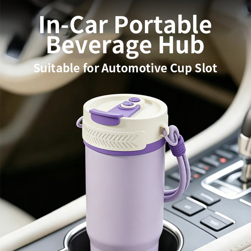 Portable Stainless Steel Smoothie Blender Cup