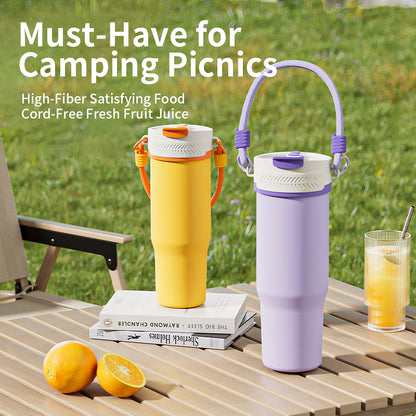 Portable Stainless Steel Smoothie Blender Cup