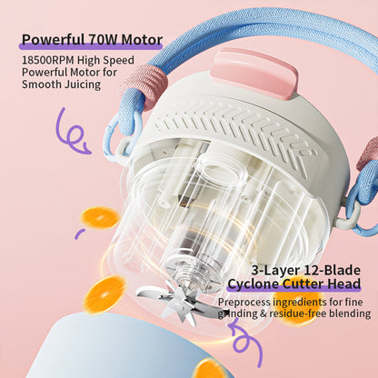 Portable Stainless Steel Smoothie Blender Cup