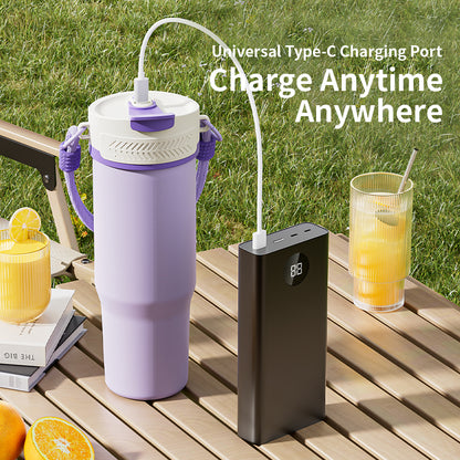 Portable Stainless Steel Smoothie Blender Cup